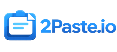 2paste.io Logo